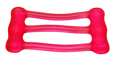 CanDo Jelly Expander Triple Exerciser - червоний - light