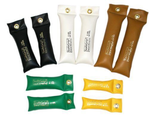 Гнучка  гиря Softgrip, функціональний набір з 10 штук (2 одиниці: 453 грами, 907 грам,  1,360 грам, 1,814 грам, 2,268 грам)