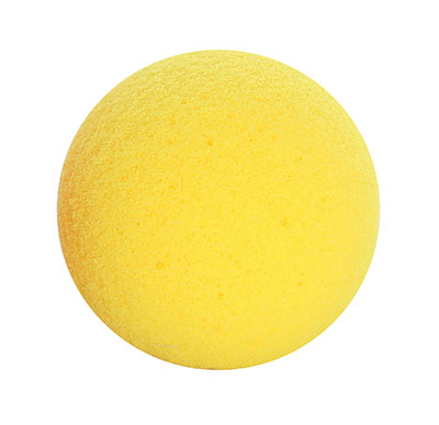 М'яч Cando Memory Foam Hand Ball  6,35 см жовтий (x-easy)