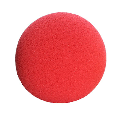 М'яч Cando Memory Foam Hand Ball 7,6 см  червоний (easy), 12 штук