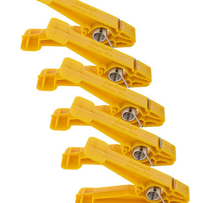 CanDo Graded Pinch Finger Exerciser, Replacement Pinch Pins, набір з 5 штук, жовтий (X-Light)