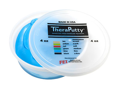 Антимікробний терапевтичний матеріал CanDo Antimicrobial Theraputty - 114 грам - синій - Firm
