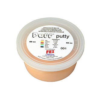 Puff LiTEÖ Exercise Putty - xx-soft - коричневий- 60 мл