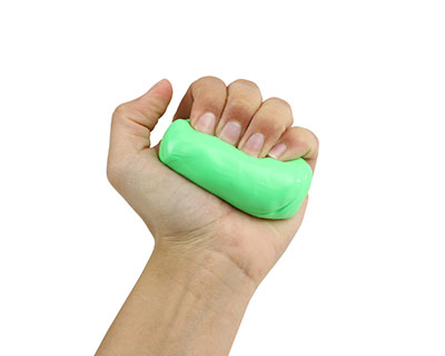 Пластична маса для реабілітації долоні Cando, Cando Theraputty, зелений, 22 кг - Зображення 2