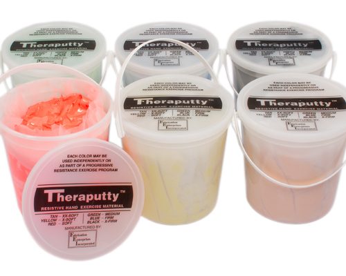 Cando Theraputty SET (6 штук), 2,268 кг - по 1 шт