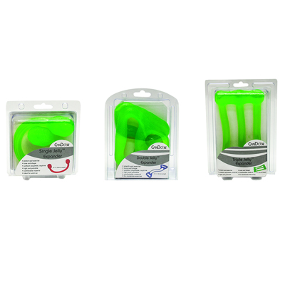 CanDo Jelly Expander Single, Double і Triple Exander Kit - зелений - medium