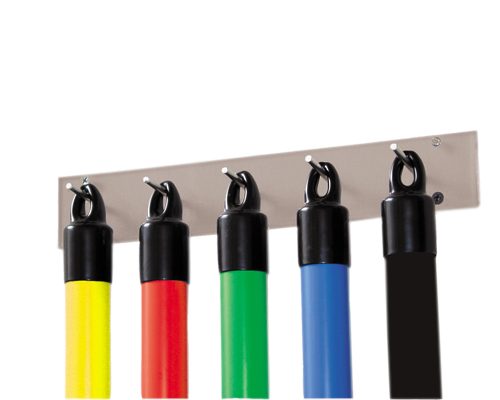 Настінна стійка для штанги, 5 гачків