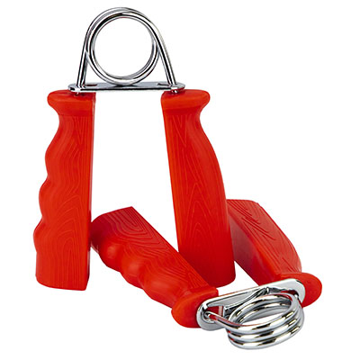 Cando Fixed ErgoGrip Exerciser червоний, легкий (2,721 кг) пара в роздрібній упаковці
