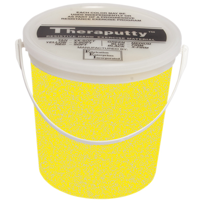 Матеріал для вправ з блиском Cando Glitter Theraputtyyellow sparkle,  жовтий, x-light, 2,268 кг