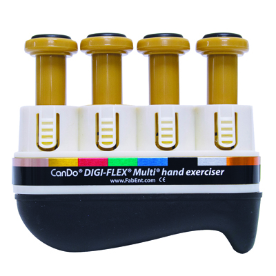 Тренажер для рук Digi-Flex Multi, базовий стартовий пакет, 1 рамка, 4 золоті (XXX-Heavy) кнопки