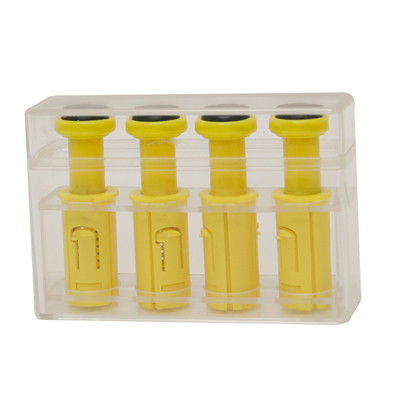 Digi-Flex Multi, 4 додаткові кнопки для пальців з коробкою, жовтий (X-Light)