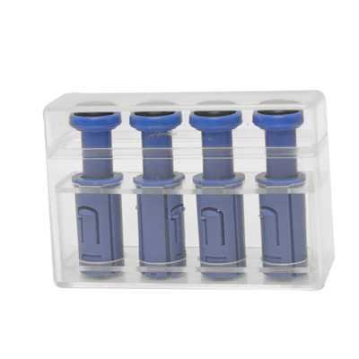 Digi-Flex Multi, 4 додаткові кнопки для пальців з коробкою, синій (Heavy)