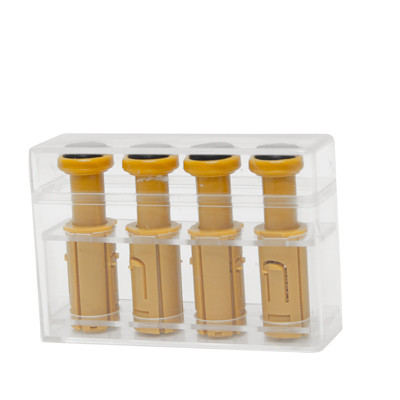 Digi-Flex Multi, 4 додаткові кнопки для пальців із коробкою - золото (XXX-Heavy)
