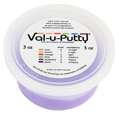 Val-u-PuttyÖ Exercise Putty -слива (x-firm) -   85 грам
