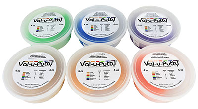 Val-u-PuttyÖ Exercise Putty - Набір з 6 предметів – 113 грам