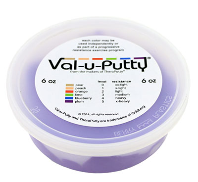 Val-u-PuttyÖ Exercise Putty - слива  (x-firm) -   170 грам