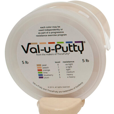 Пластична маса для реабілітації кисті та пальців Val-u-PuttyÖ - груша (xx-soft) –  2,268 кг