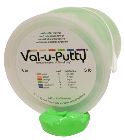 Val-u-PuttyÖ Exercise Putty - Лайм (medium) - 2,268 кг