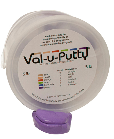 Val-u-PuttyÖ Exercise Putty - слива (x-firm) –    2,268 кг