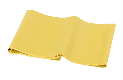 Ремінець CanDo Low Powder Exercise Band – в коробці, довжиною    9,3 м - золото - xxx-heavy
