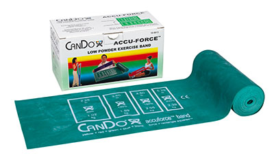 Ремінь Cando Accu-Force, зелений, 5,5 м