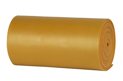 Тренажерний ремінець Go-Band Low Powder - рулон 5,5 м - золото - xxx-heavy