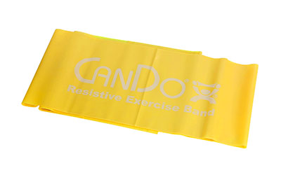 Тренажерний ремінець CanDo Low Powder - довжина 1,5 м - золото - xxx-heavy