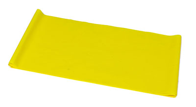 Тренажерний ремінець Go-Band Latex Free Exercise Band - 1,5 м  Strip - жовтий - x-light