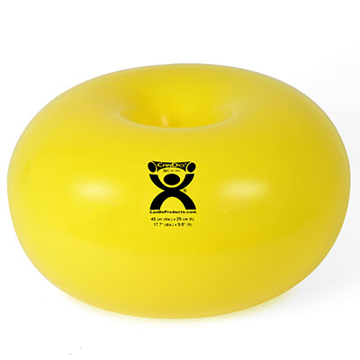 М'яч CanDo Wobble- жовтий - 45 см у діаметрі x 25 см у висоті