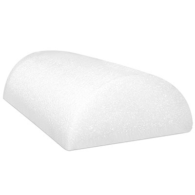 Напівкруглий поролоновий ролик Cando, 10 см x30,5 см