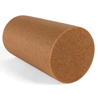 CanDo Foam Roller - Антимікробний - Бежева  поліетиленова піна - 15 см x 30,5 см - Круглий